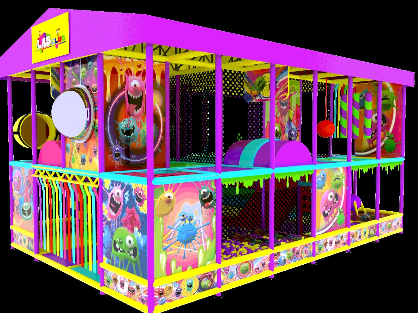 Детский комплекс "Яркий дом"