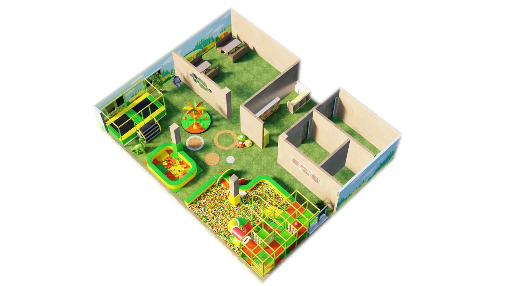 Детский развлекательный центр - "ДиноПарк"