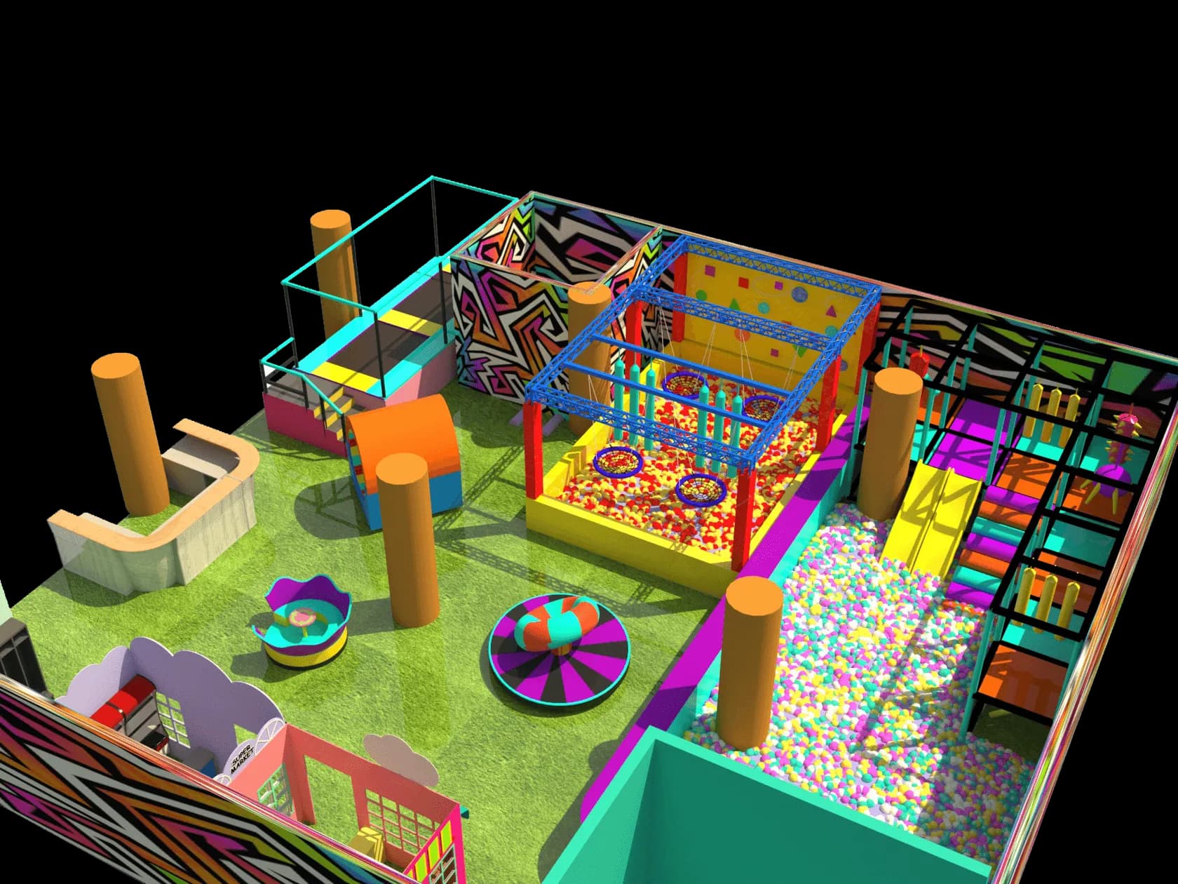 Детский развлекательный центр - "Горный Дом"