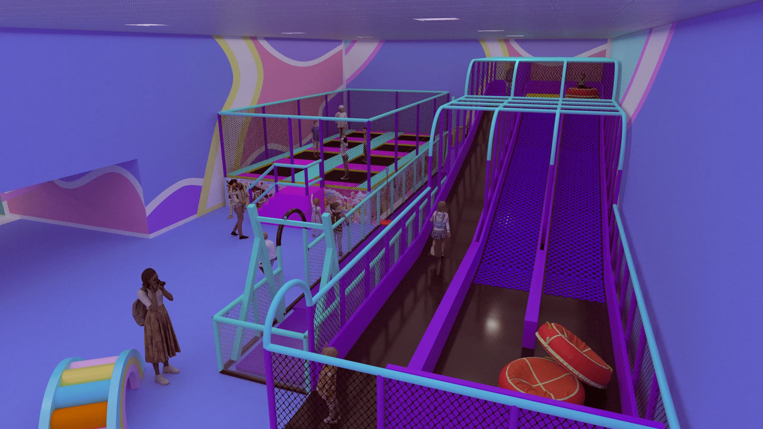 Детский развлекательный центр - "Конфетный мир"