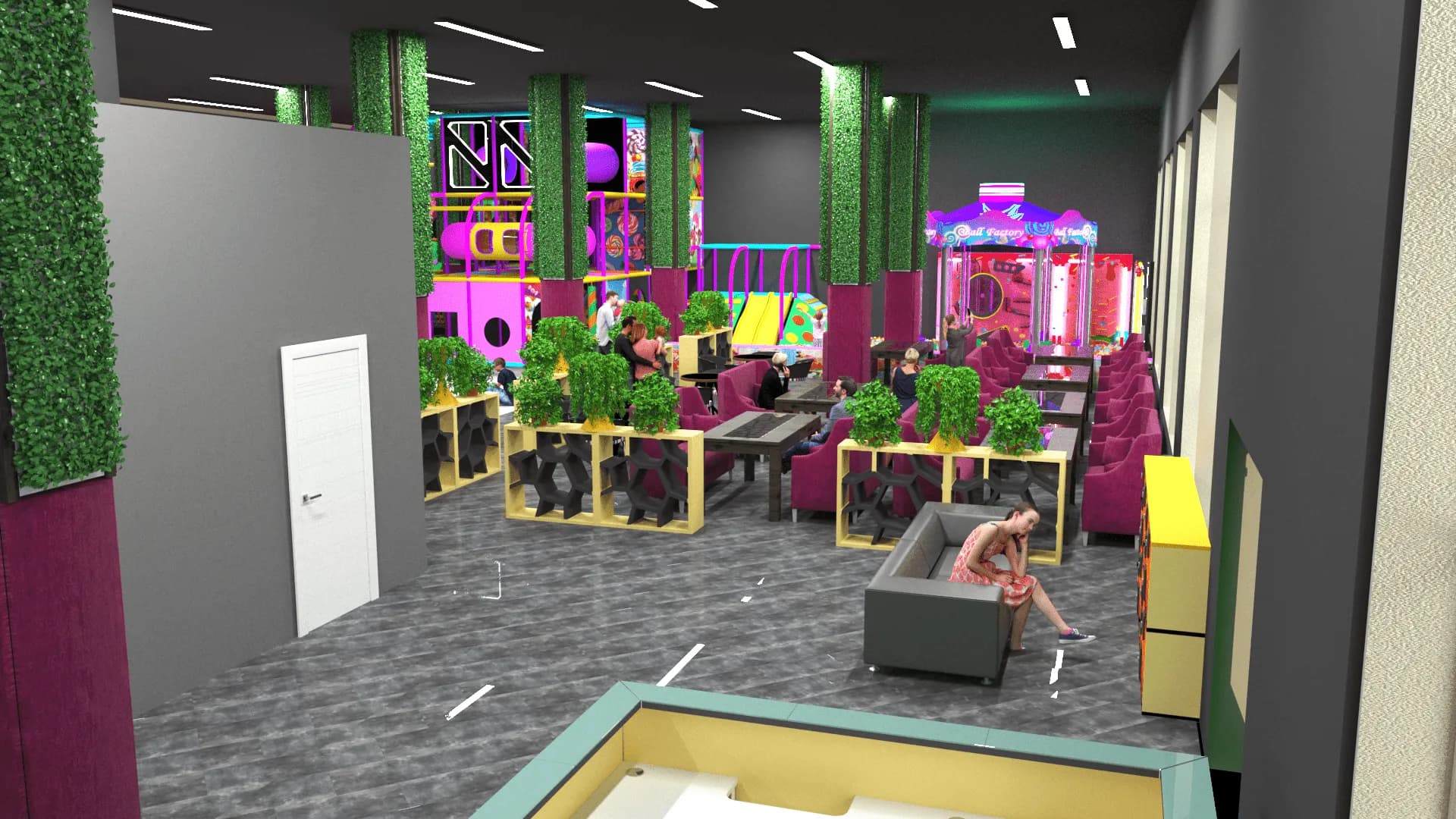 Детский развлекательный центр - "Модерн"