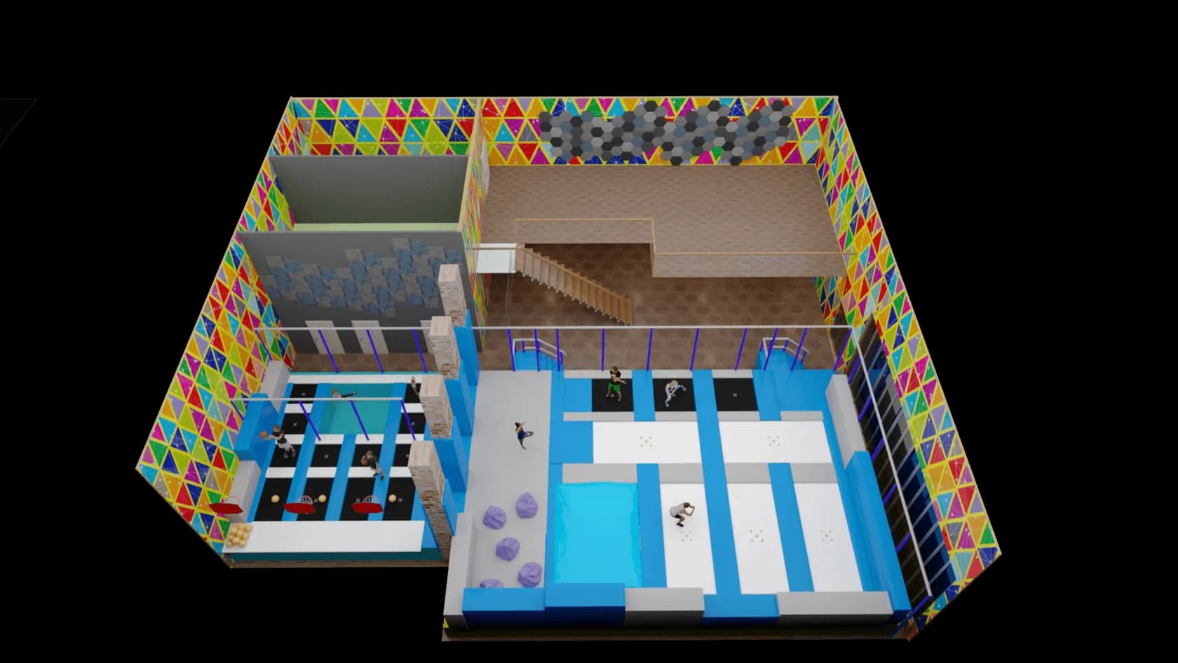 Детский развлекательный центр - "Прыжок"