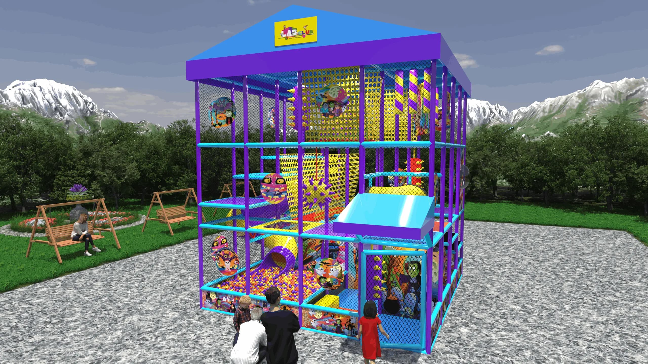 Игровой лабиринт «Дорога Волшебства»