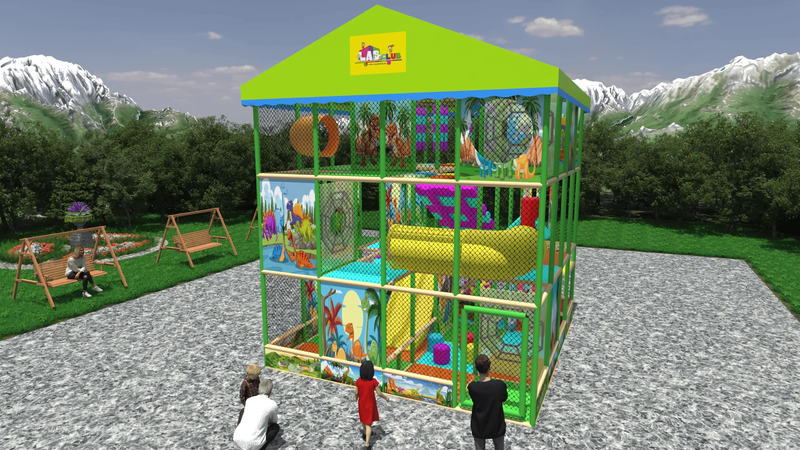 Игровой лабиринт «Королевский Квест»