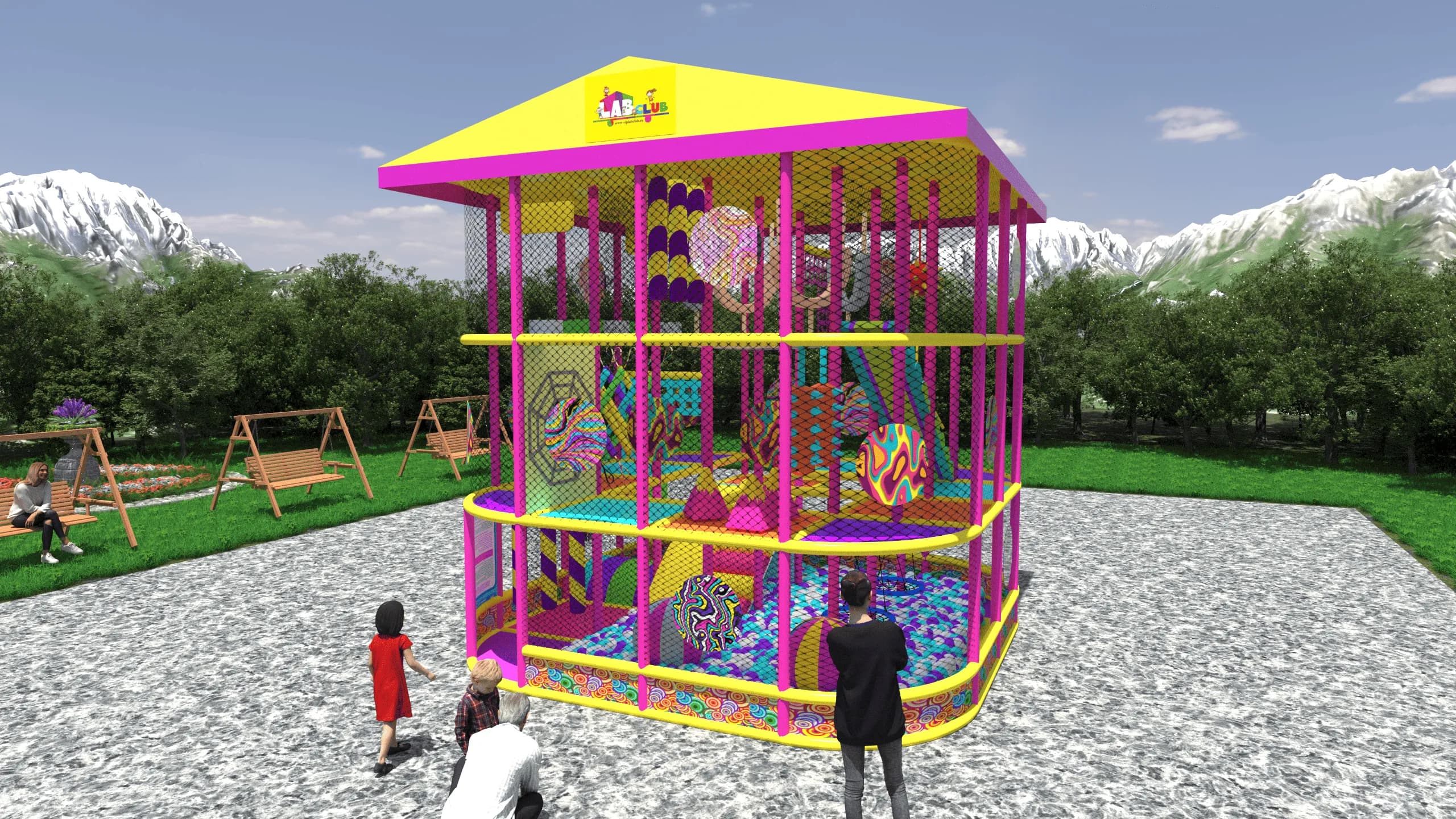 Игровой лабиринт «Лабиринт Приключений»