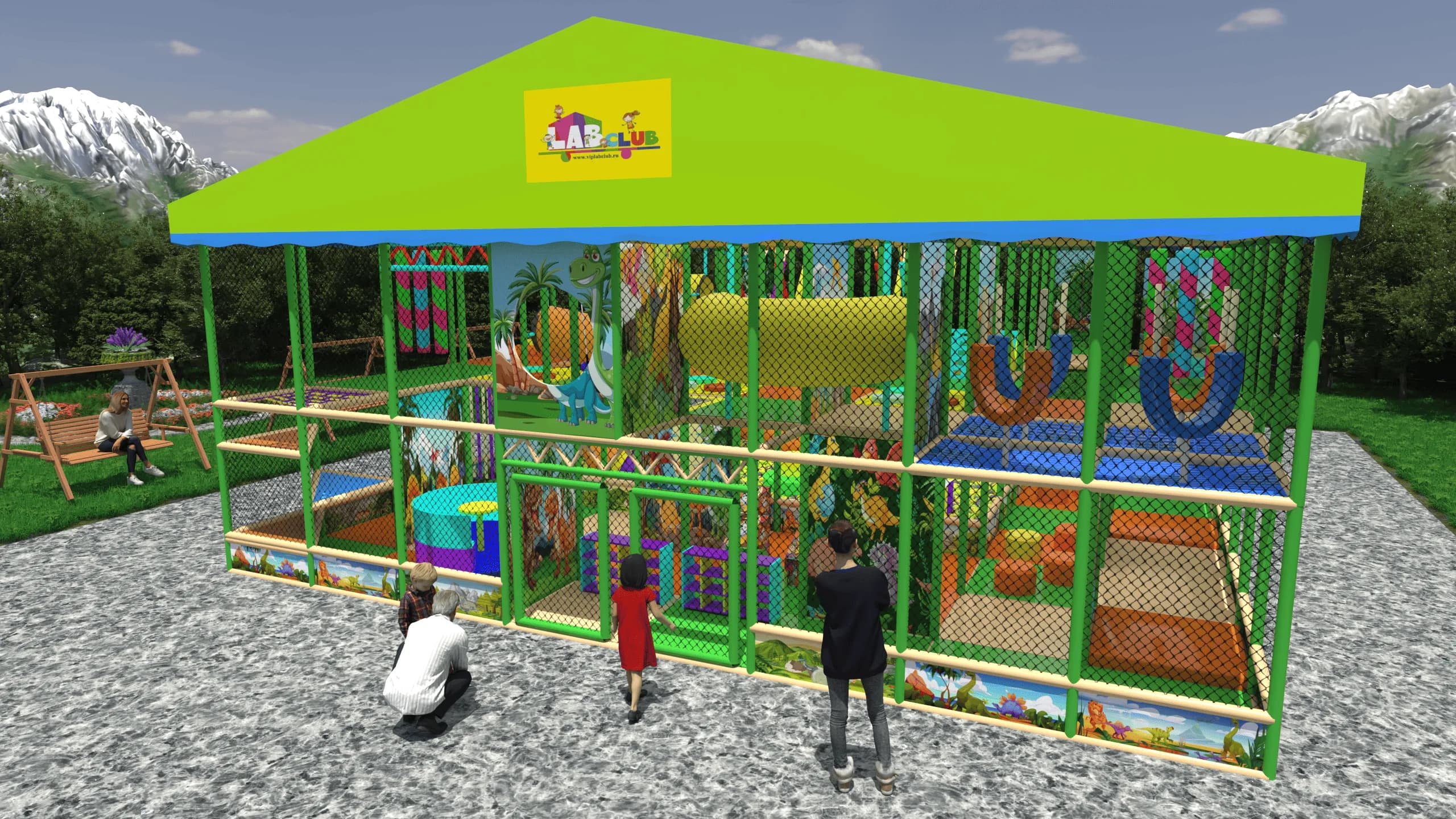 Игровой лабиринт «Магический Переулок»