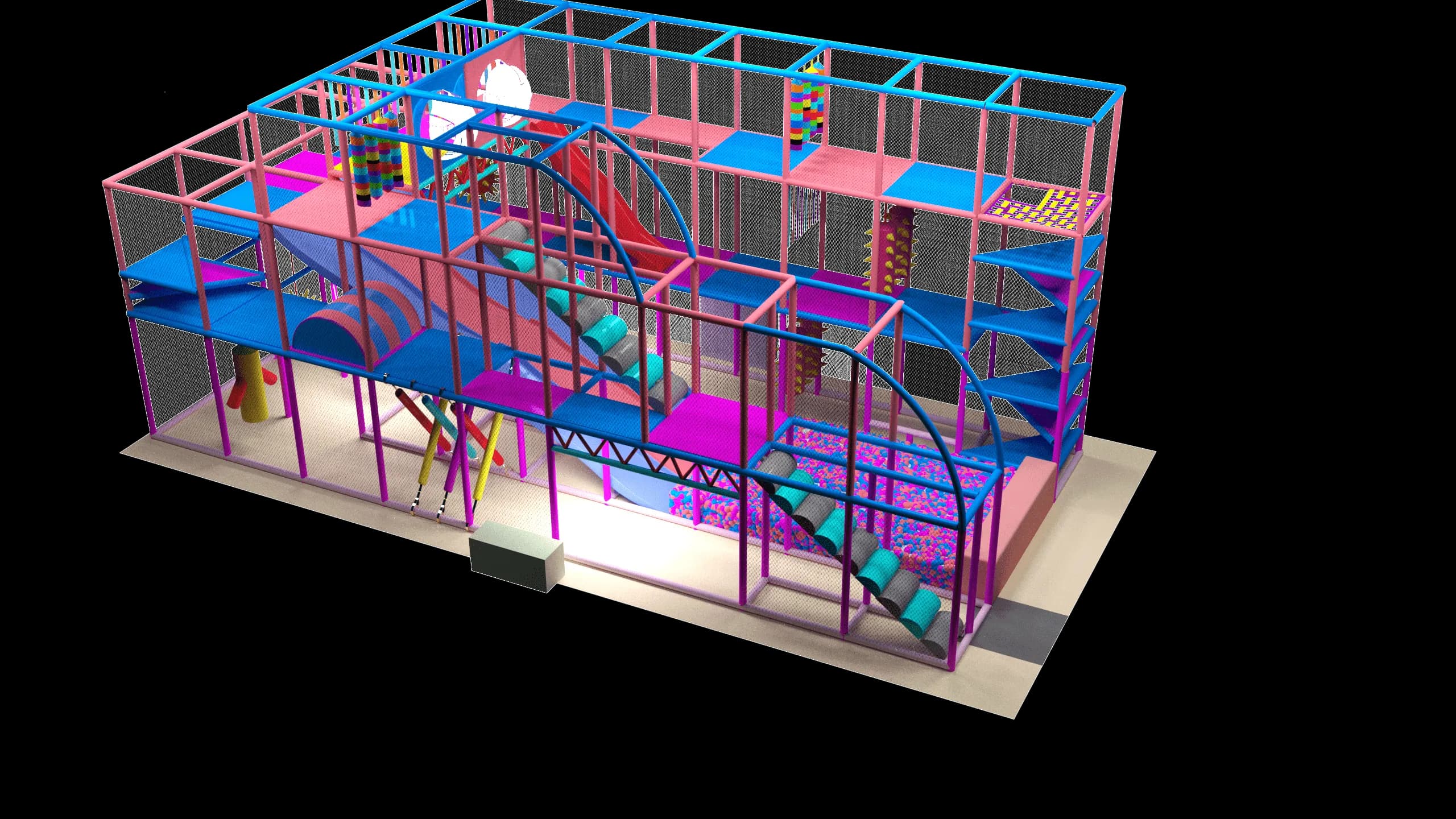 Игровой лабиринт «Мармелад»
