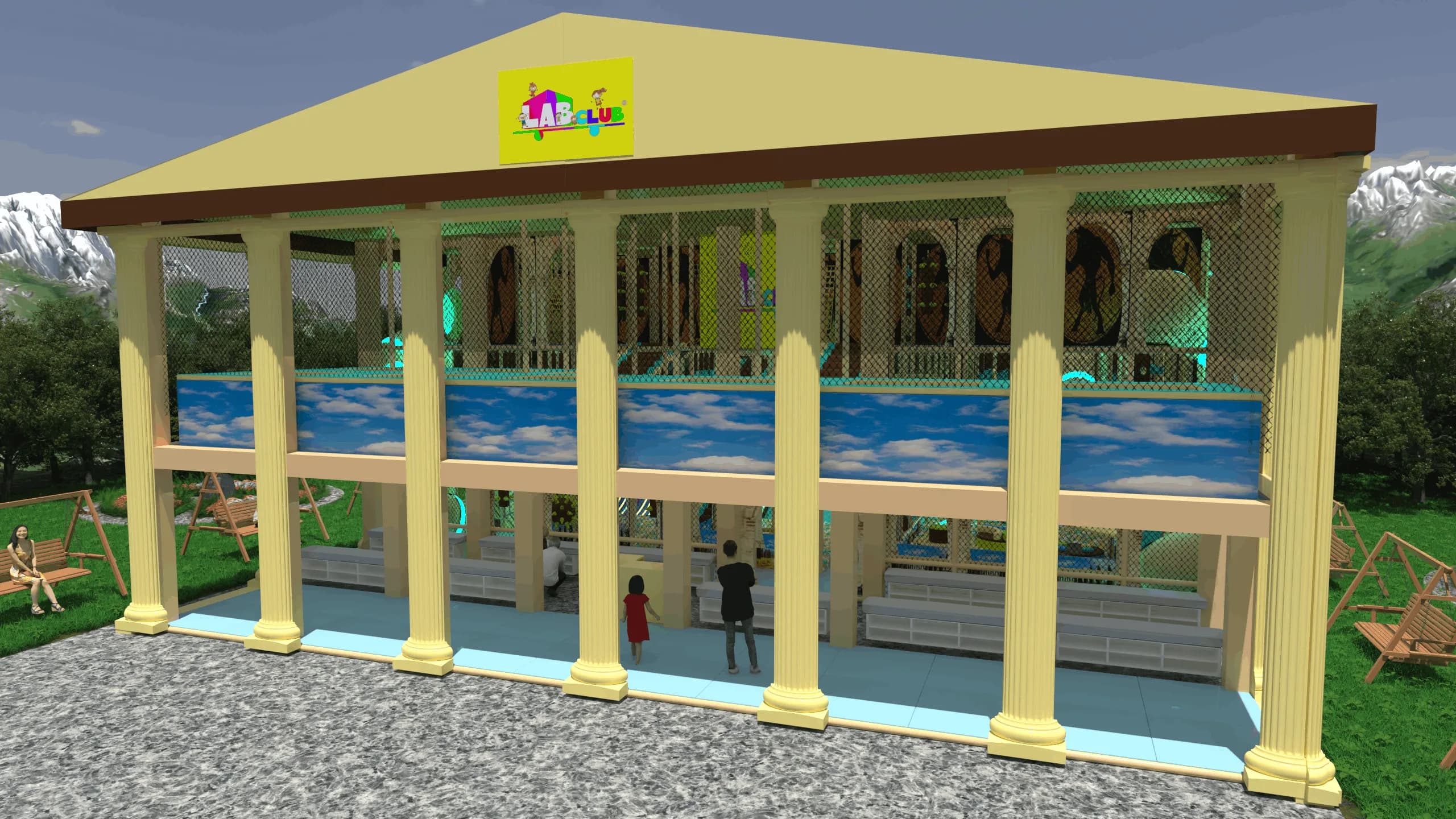 Игровой лабиринт «Минотавр»