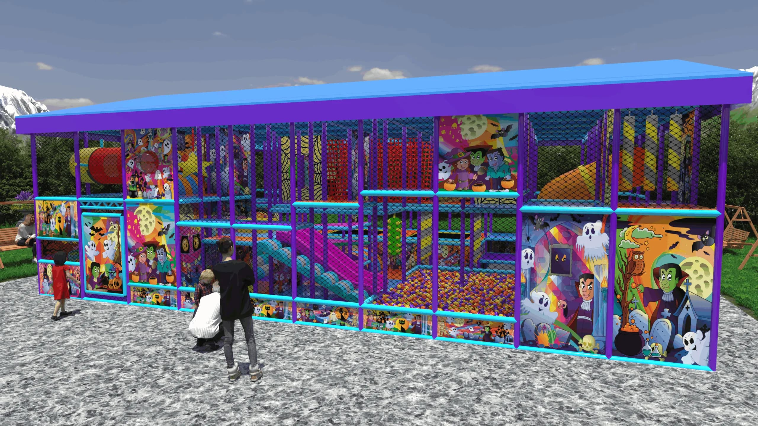 Игровой лабиринт «Путь Волшебных Историй»