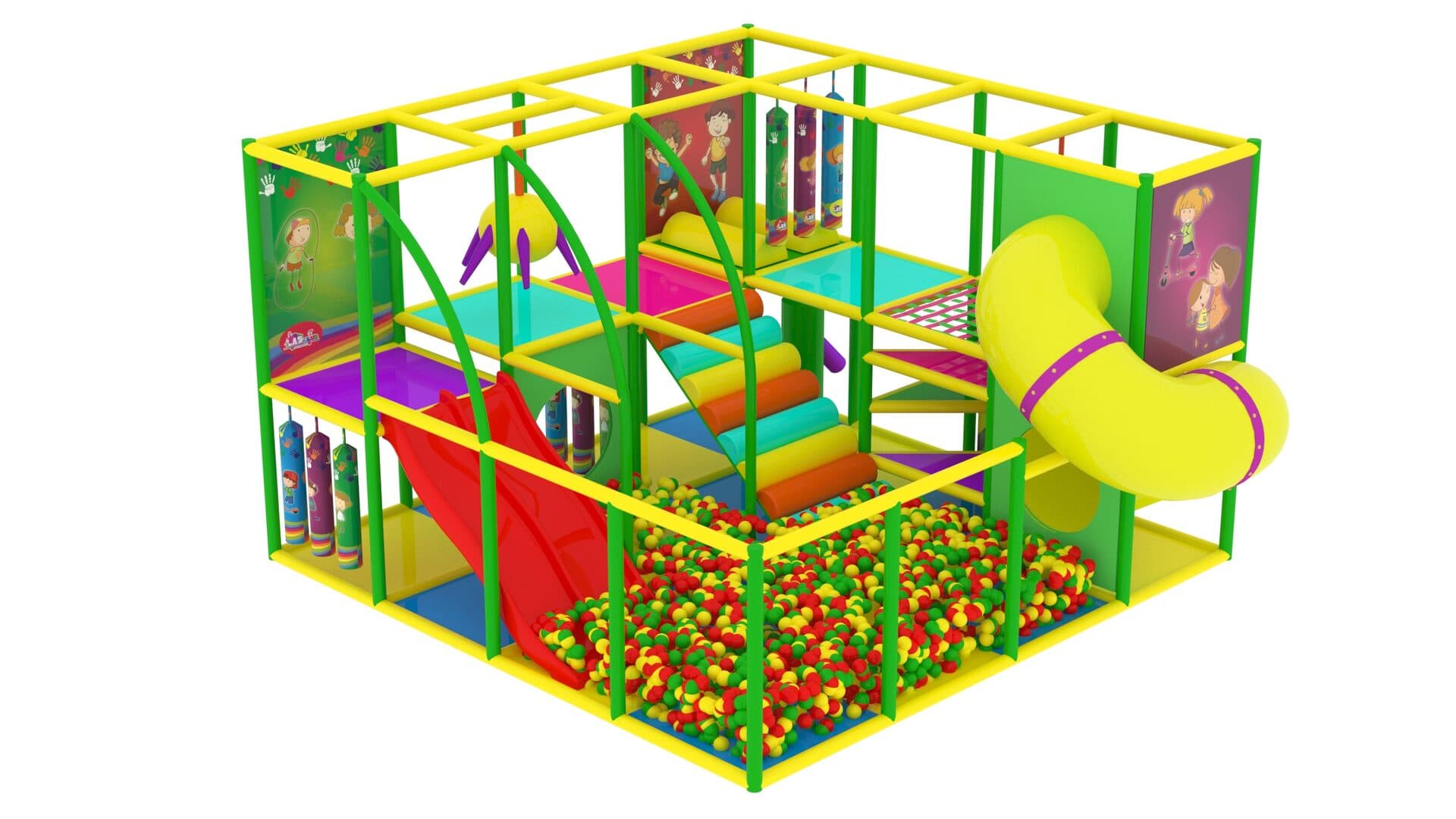 Игровой лабиринт «Радуга»