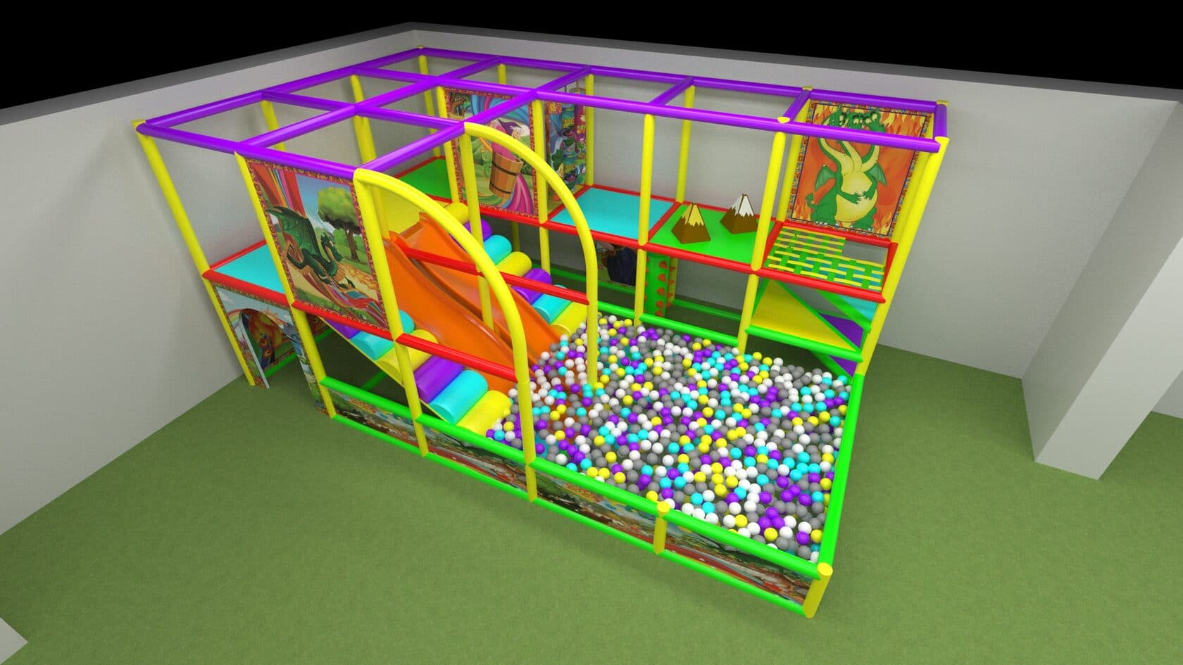 Игровой лабиринт «Сказочный»