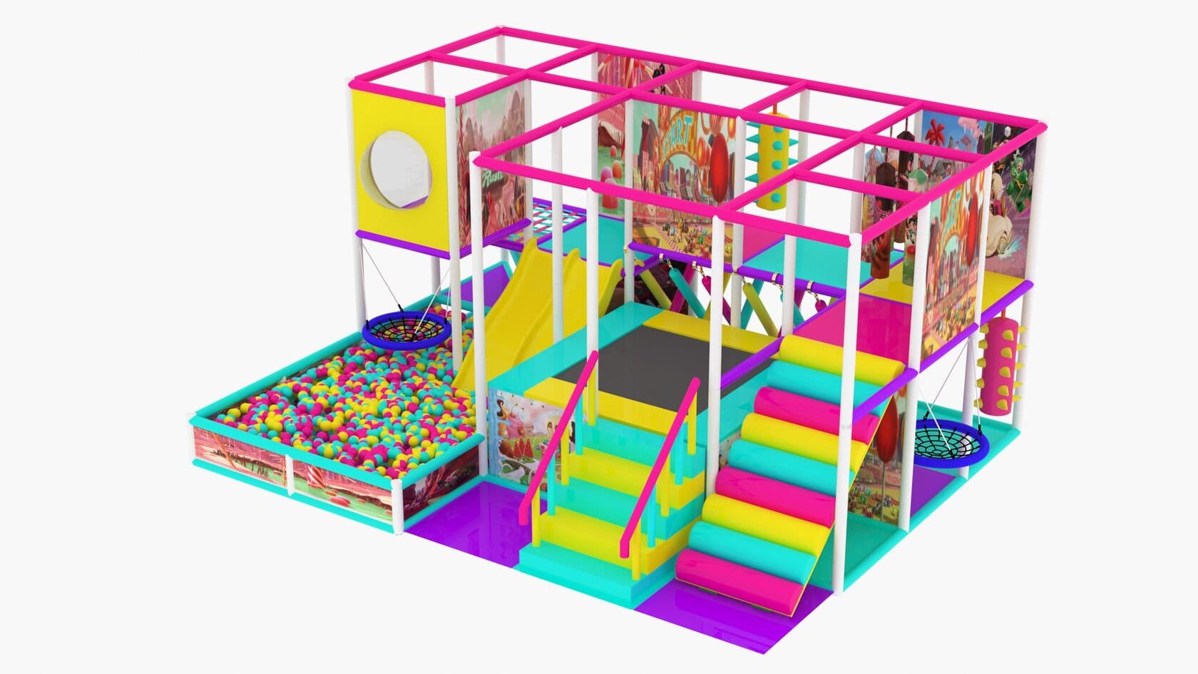 Игровой лабиринт «Волна»