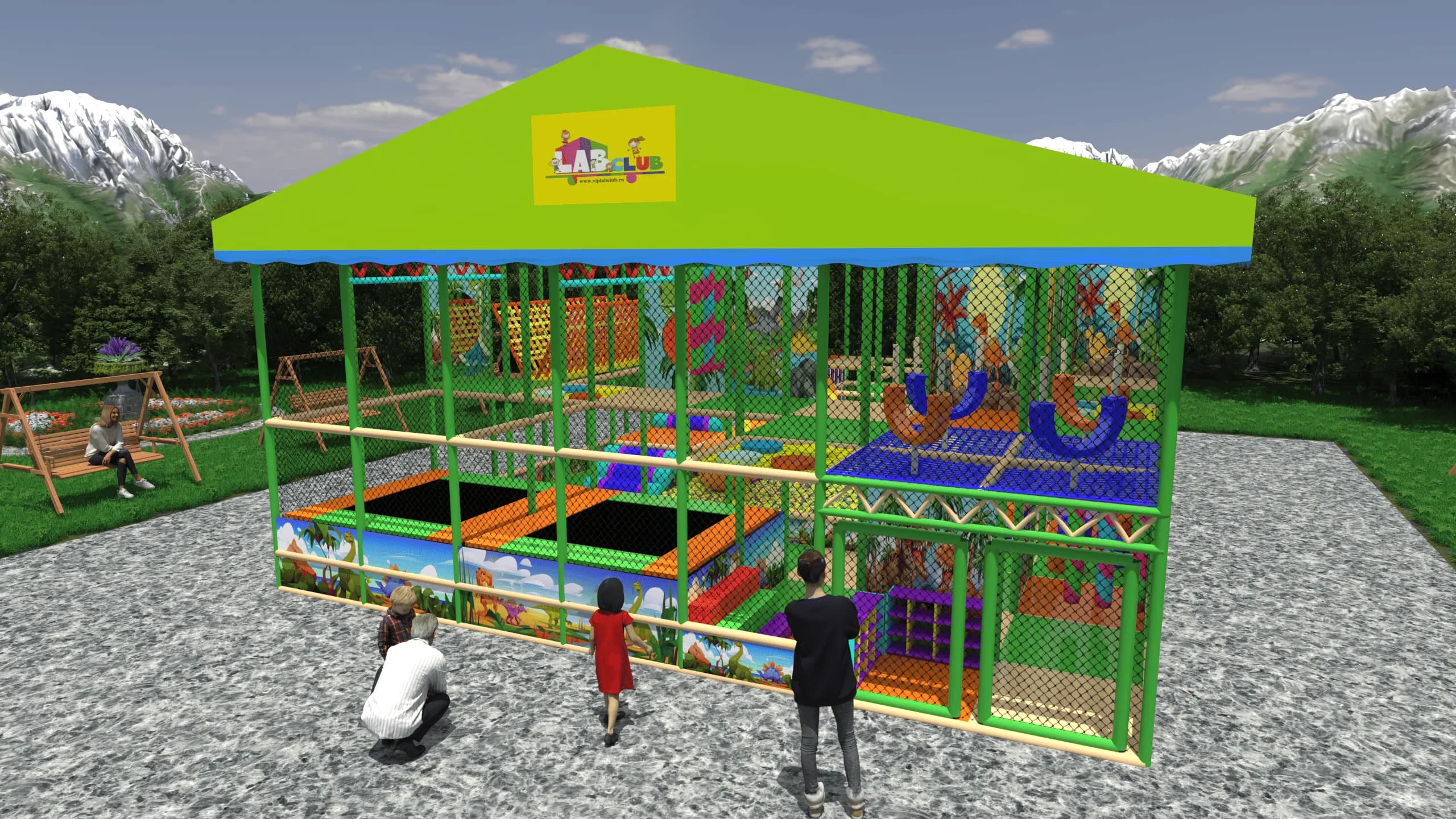 Игровой лабиринт «Загадочные Перекрёстки»