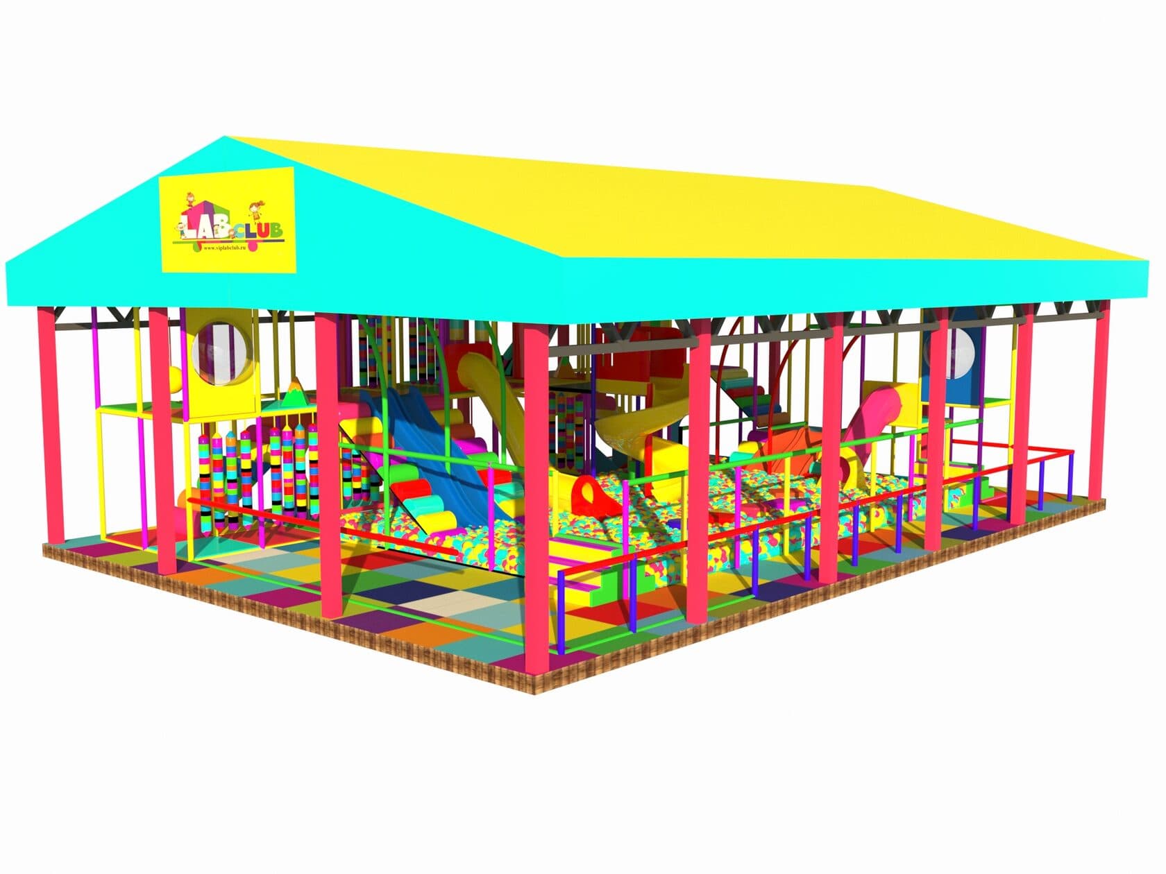 Сухой аквапарк -"Стандарт"