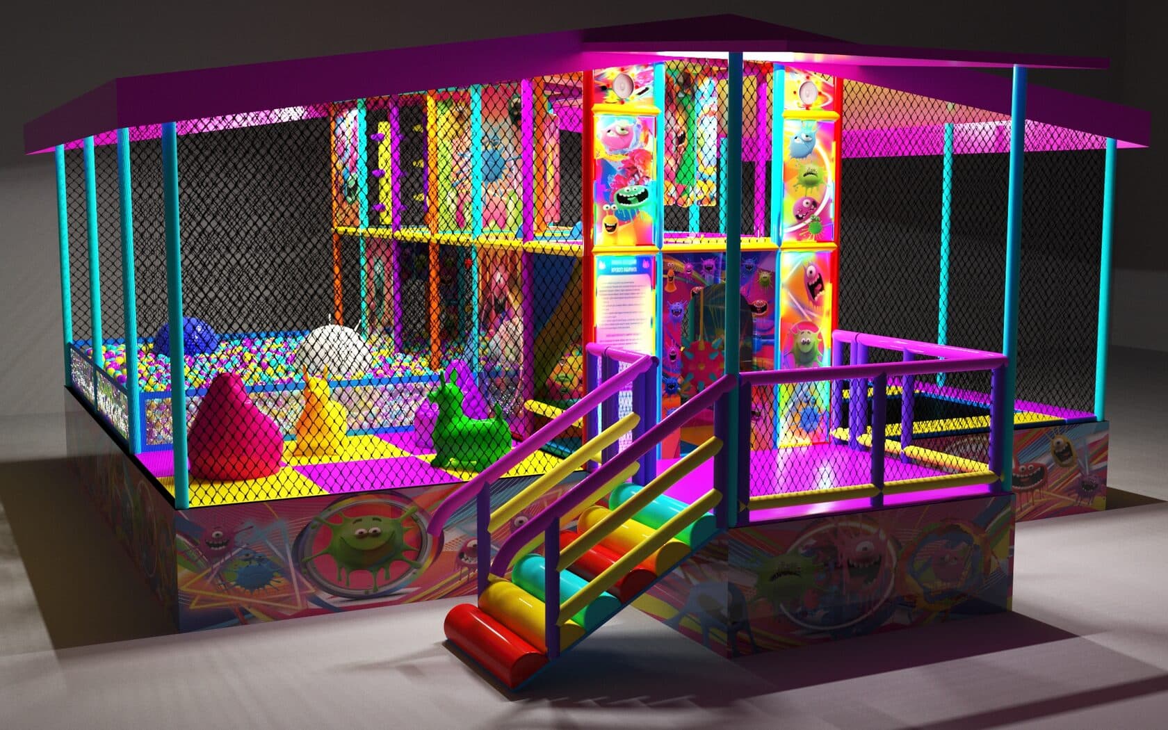 Детский игровой лабиринт