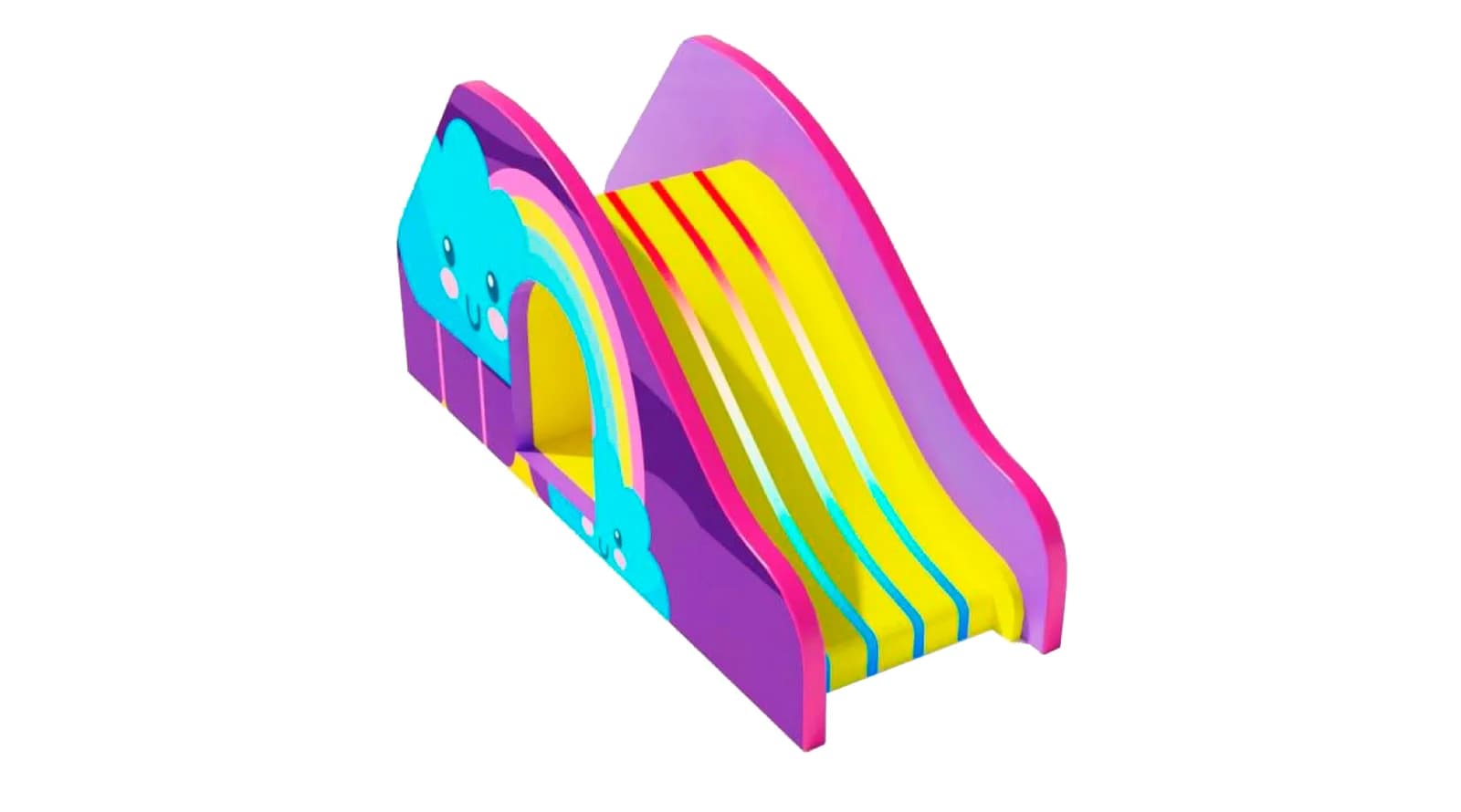 Детская горка с RGB-подсветкой