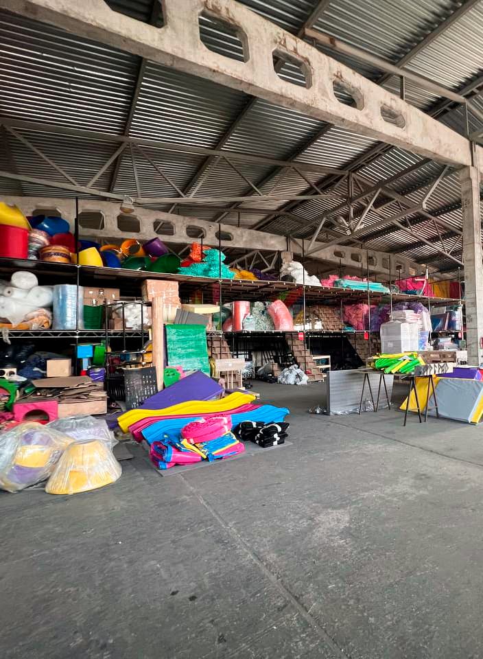 Швейный цех — крупный план